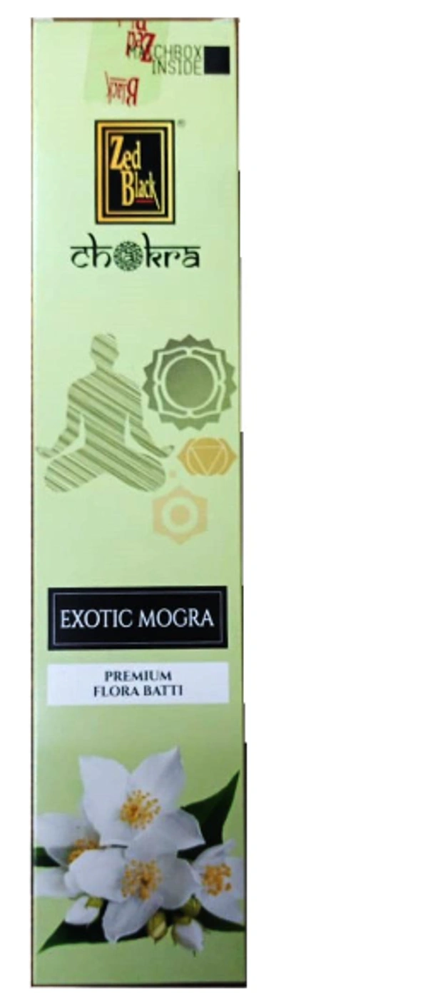 Zed Black  Exotic Mogra 100g